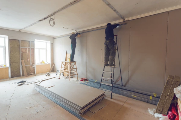 Drywall framing interior construction